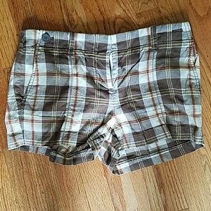 J crew city fit size 4 plaid shorts