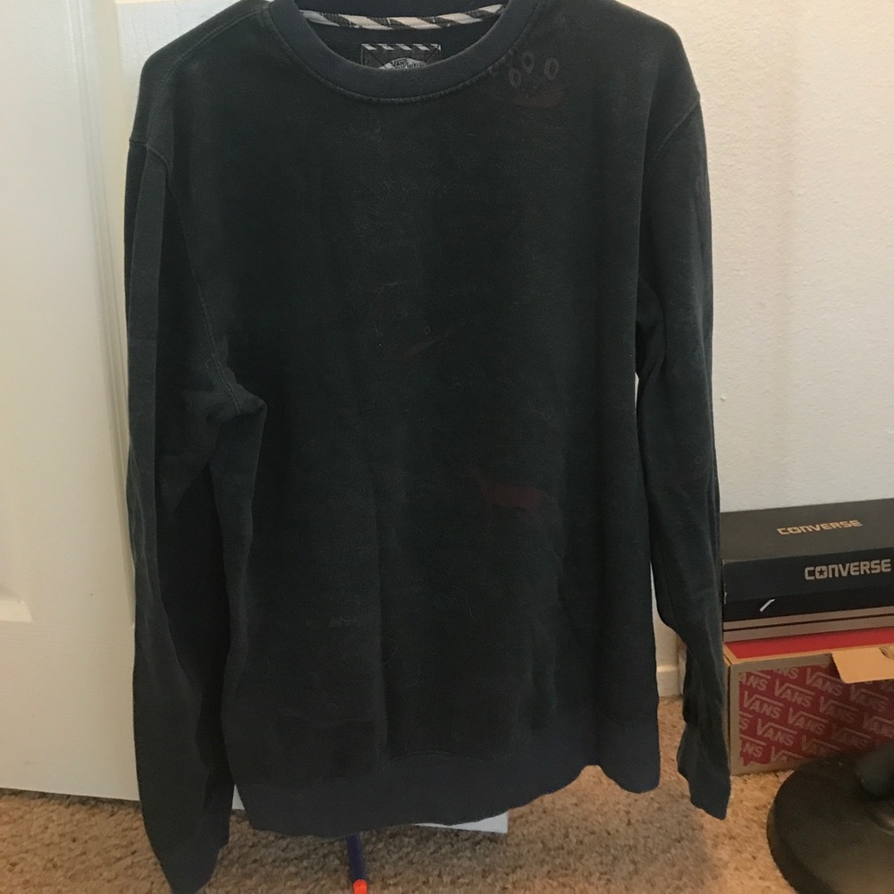 Vans acid wash sweater