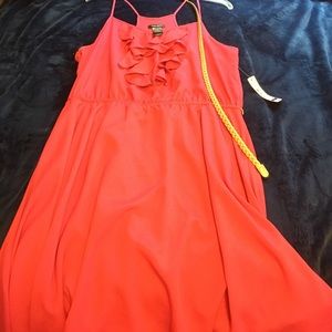 Cute high low spaghetti strap dress nwt