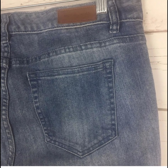 Michael Kors Womens Ankle Cropped Denim Jeans Sz 8 - Picture 6 of 8