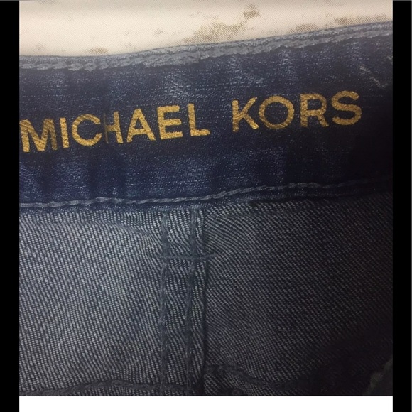 Michael Kors Womens Ankle Cropped Denim Jeans Sz 8 - Picture 8 of 8