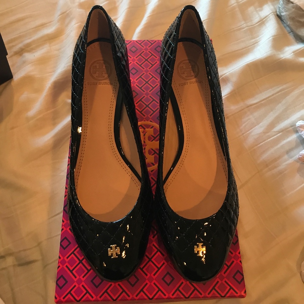 Tory Burch Patent Pumps
