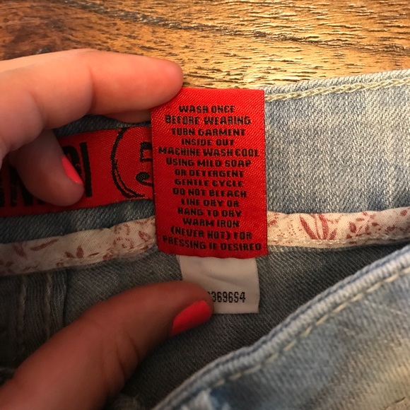 (4 for $5) ZANADI ❤️ Junior Sz 5 Jean Shorts - Picture 5 of 5