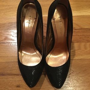 BCBGeneration Black Heels