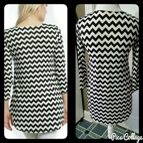 B&W Chevron Top - Picture 2 of 5