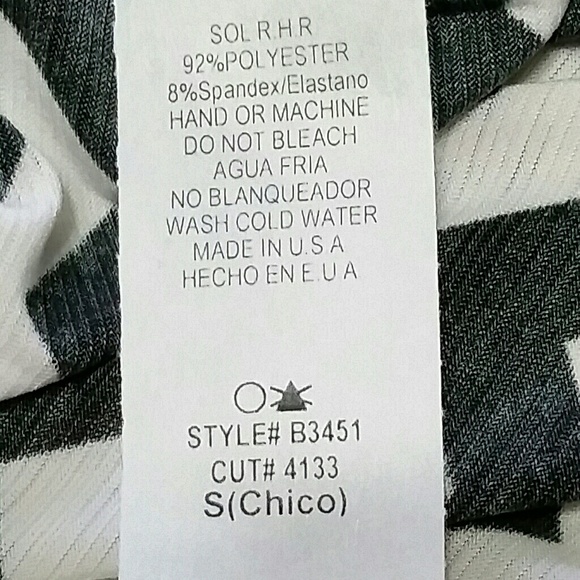 B&W Chevron Top - Picture 5 of 5