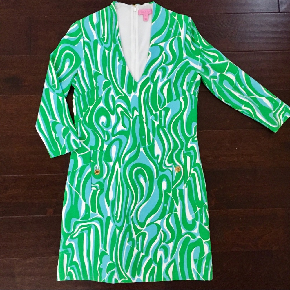 Lilly Pulitzer 3/4 length sleeve dress 👗