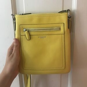 Coach cross body sachel