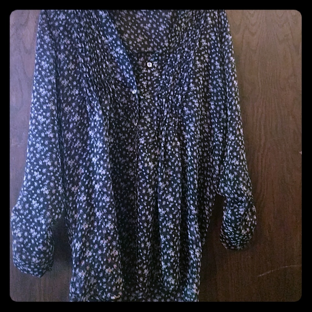 Floral print shirt