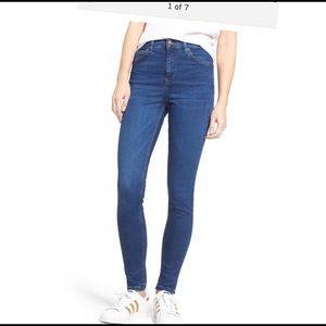 Topshop Jamie High Waist Ankle Skinny Jeans