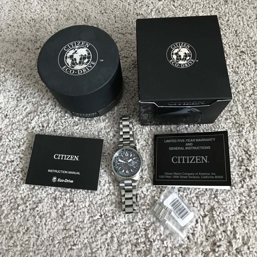 Citizen NightHawk Eco Drive Watch