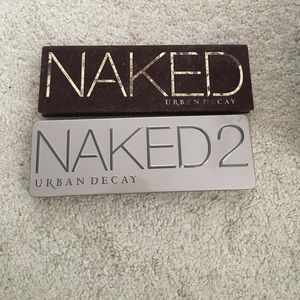 Naked and Naked 2 eyeshadow urban decay
