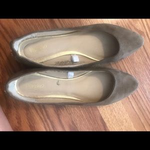 Target gold studded flats