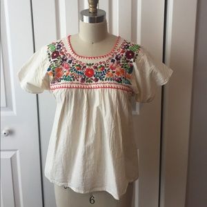 Mexican floral top
