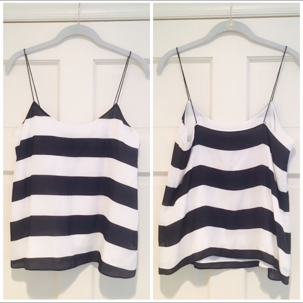 Tibi Striped Cami