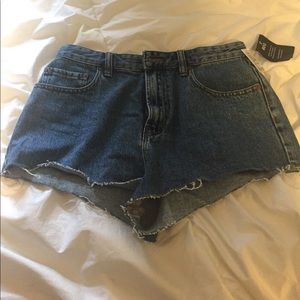 Cheeky HiRise Denim Shorts