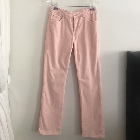 pink corduroy lee pants