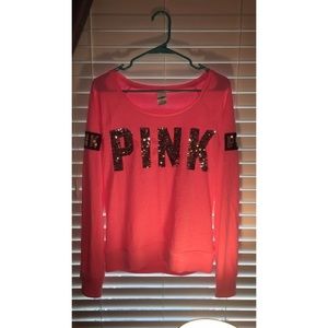 PINK VS long sleeve tee