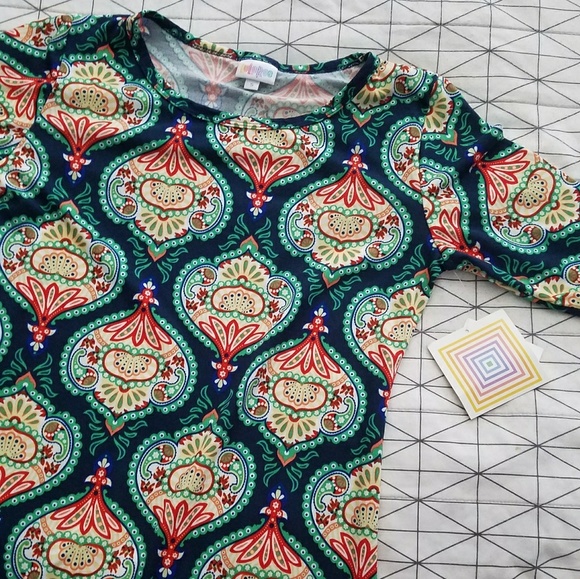 ❎❌sold❌❎ Lularoe Ornament Julia Dress - Picture 2 of 3