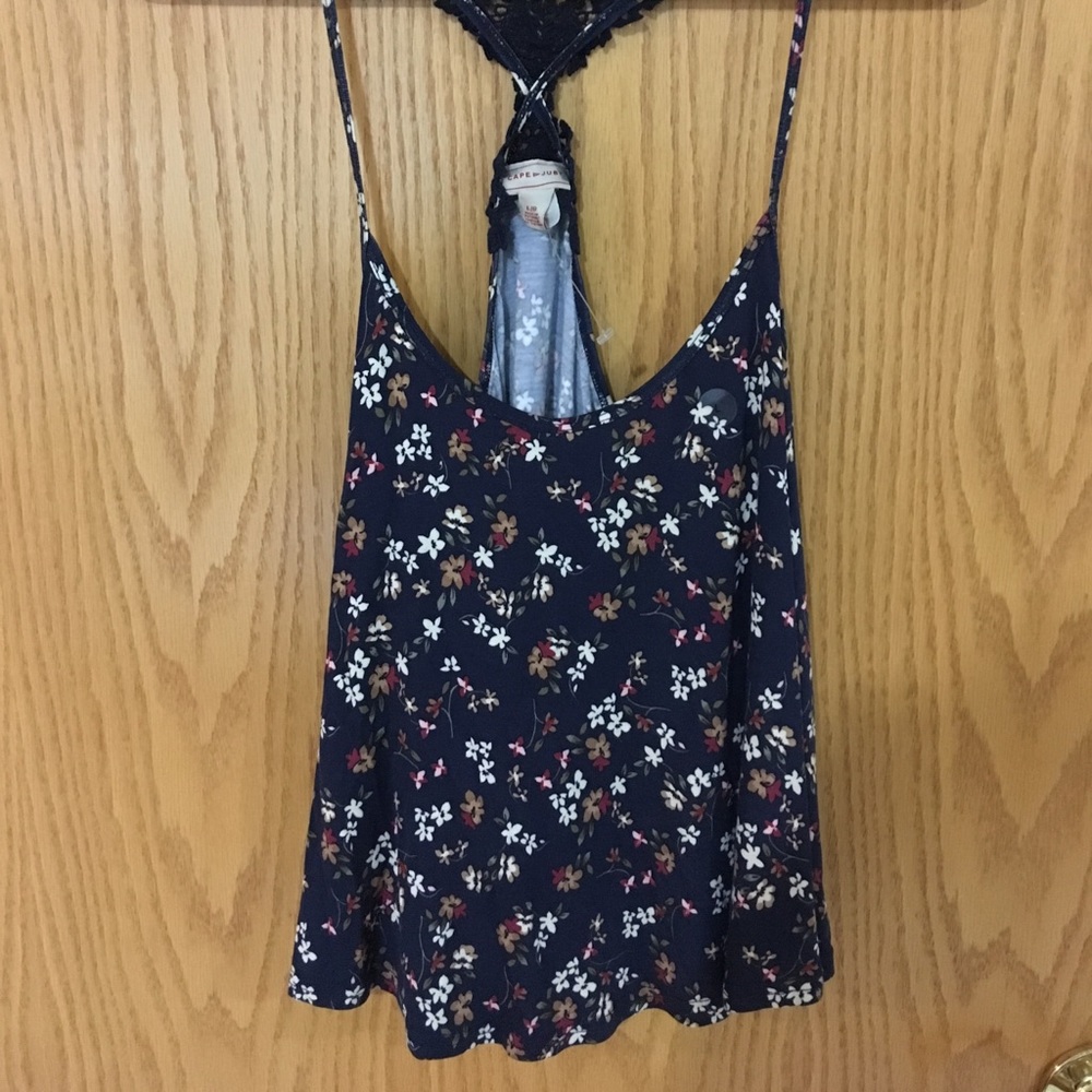 NWOT Cape Juby Floral Tank Top