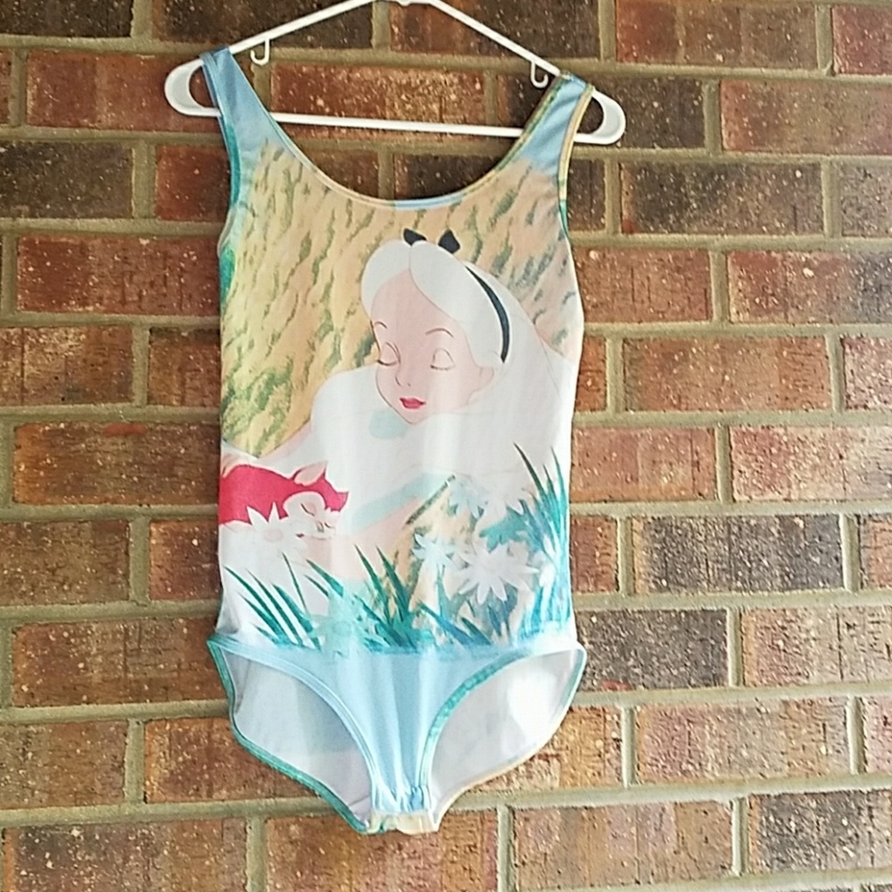 Disney Alice in Wonderland body suit size XL