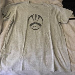 Grey Men's Nike Football Shirt