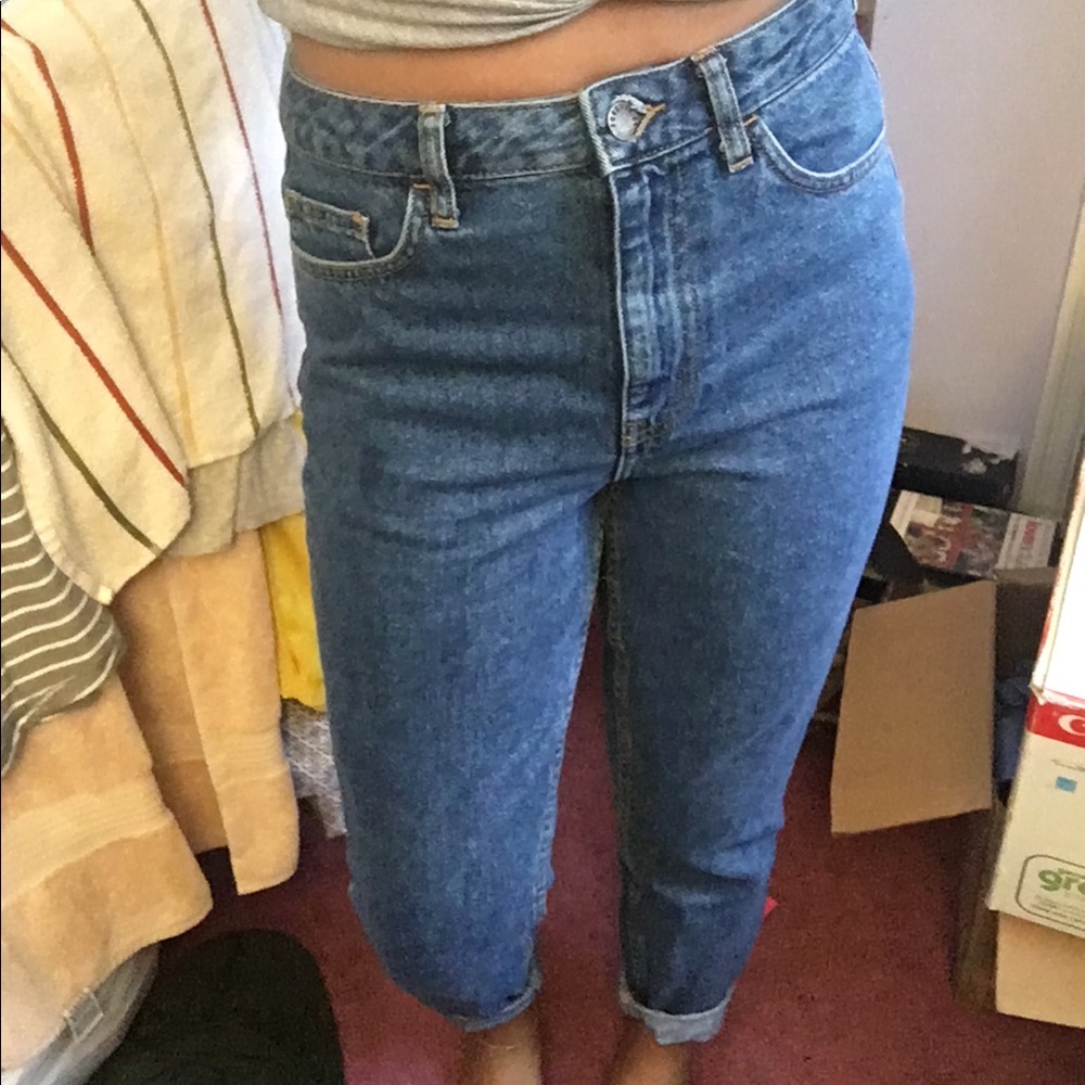F21 Blue Mom Jeans Size 26