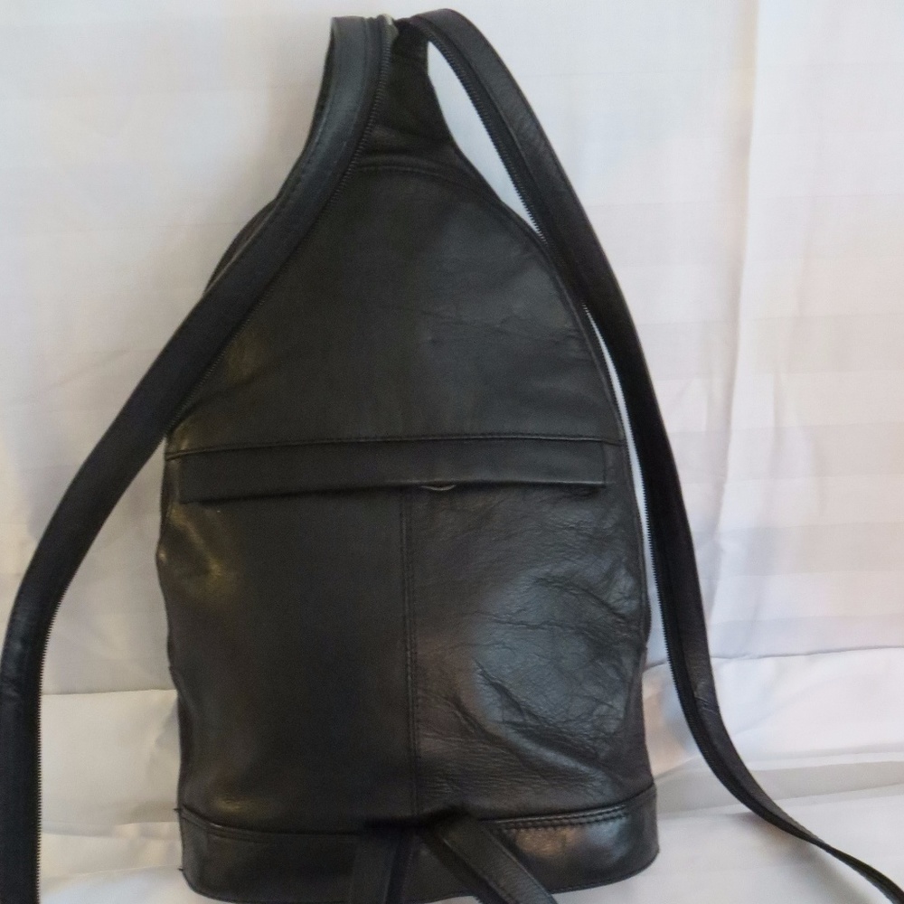 CHAOS Leather Collection Tan Backpack Shoulder Bag