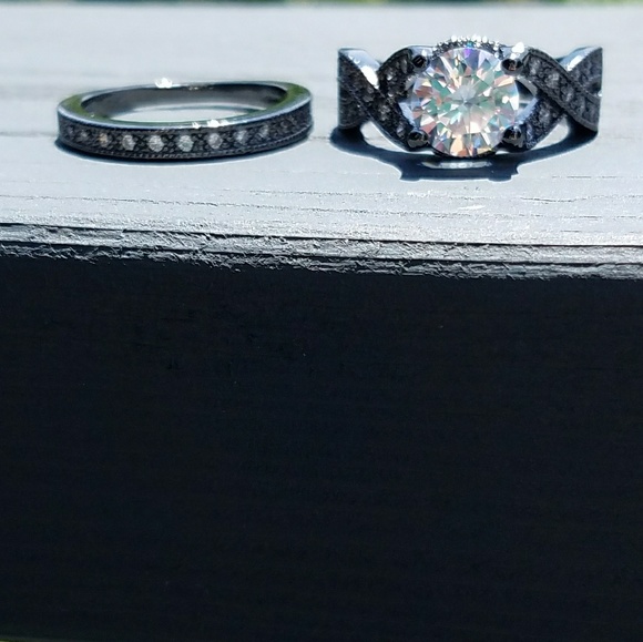 Last one! New black gold filled wedding set - Picture 4 of 4