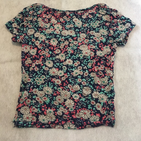 Kohls floral crop top - Picture 3 of 3