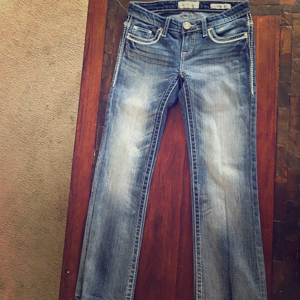 Boot cut jeans