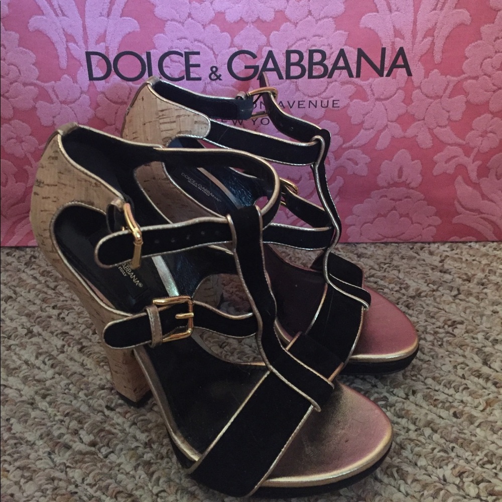 Dolce and Gabbana Wedge Sandal