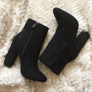 Black booties