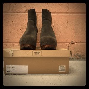 Suede Madewell Booties- 3 in heels