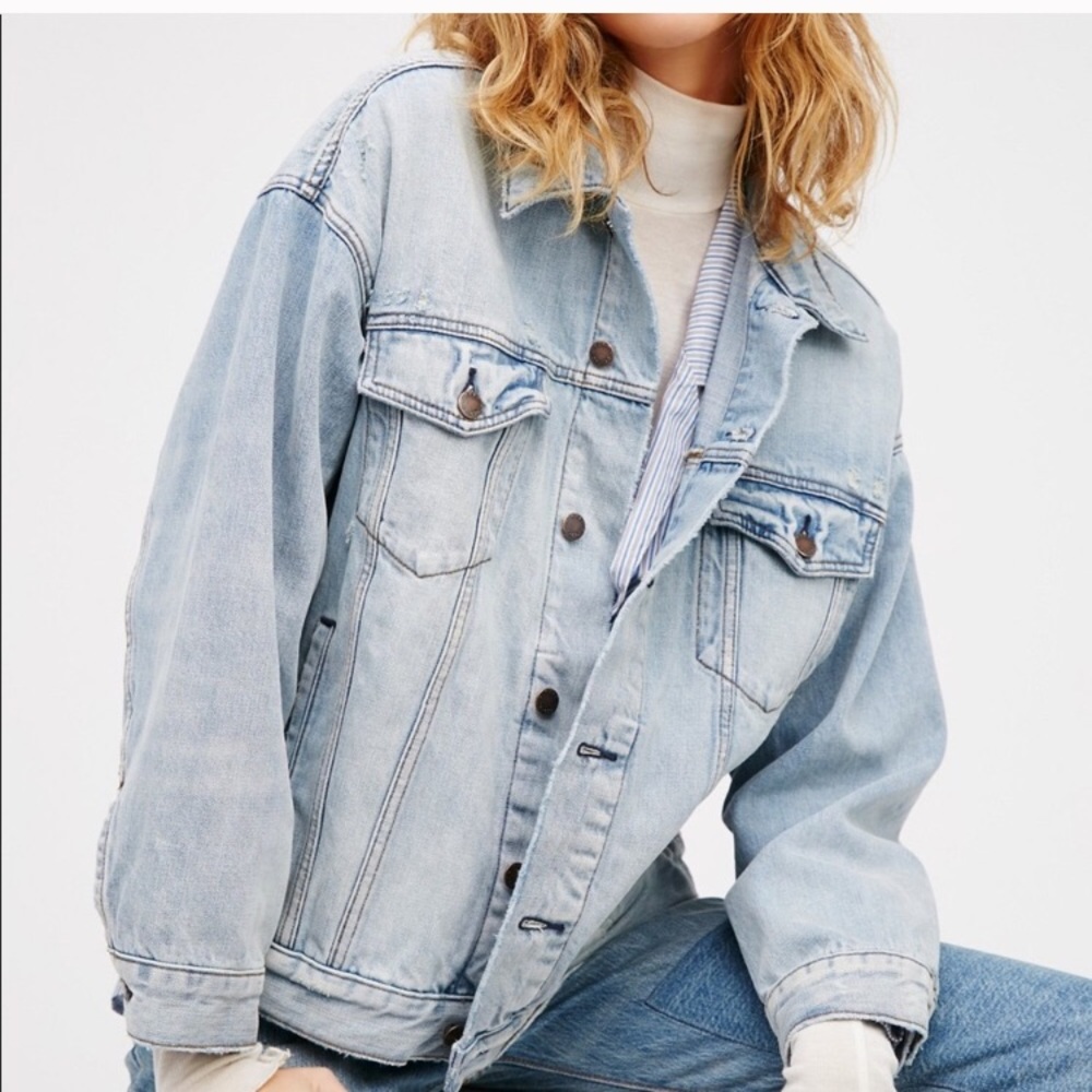 Free People Denim Jacket