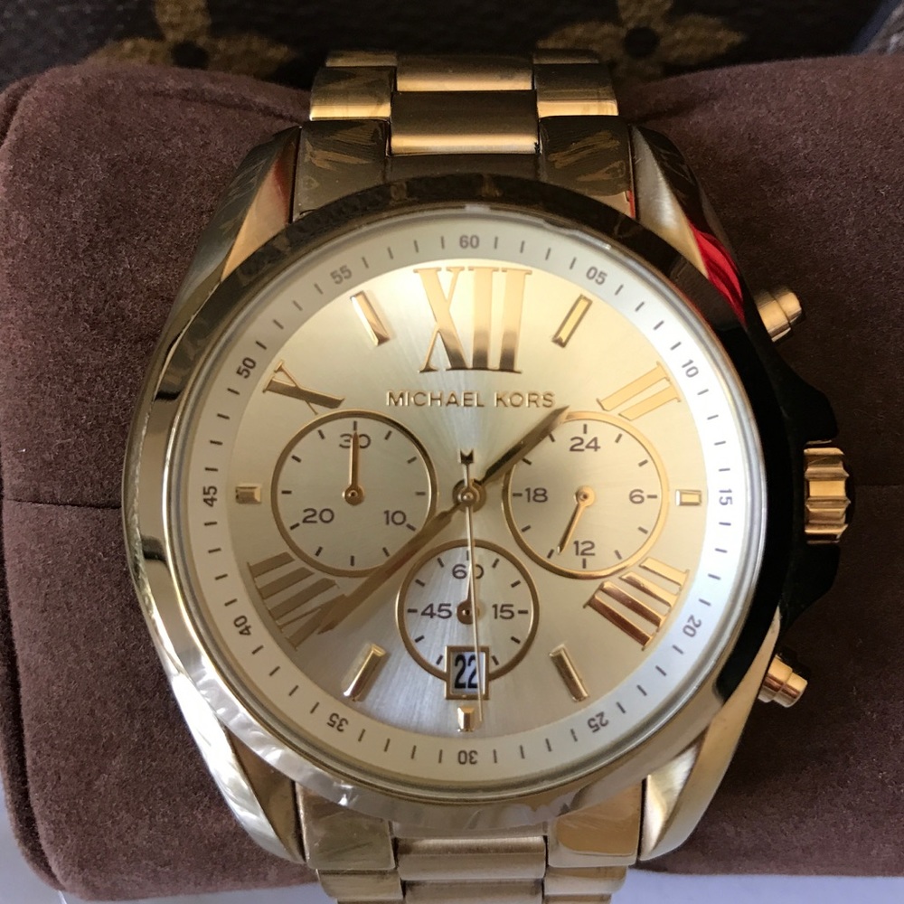 Michael Kors Gold Bradshaw Watch