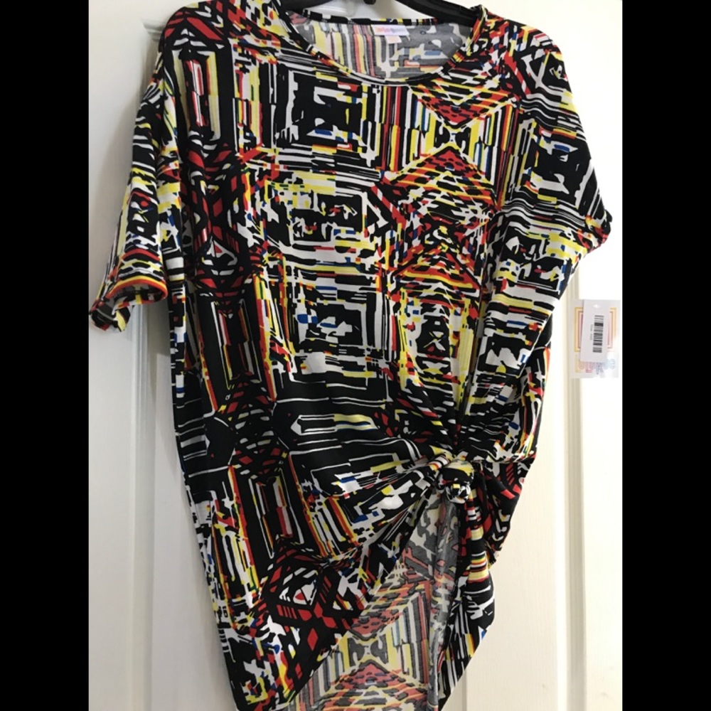 Multicolor Lularoe XXS Irma New W/Tags