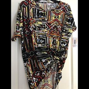 Multicolor Lularoe XXS Irma New W/Tags