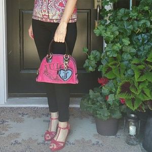 Juicy Couture Pink Bowler Bag Satchel