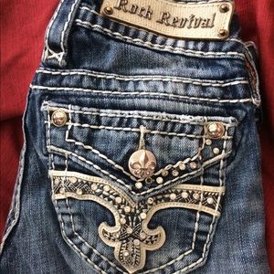 Rock Revival esther cuff straight 25 fit like 23