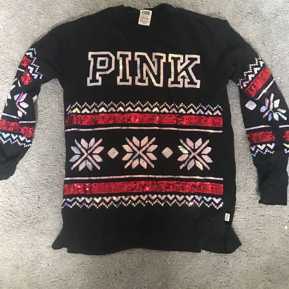 Pink Limited Edition Christmas 2016 Sweater