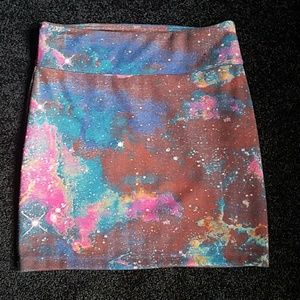 Urban Outfitters Silence & Noise Galaxy Skirt