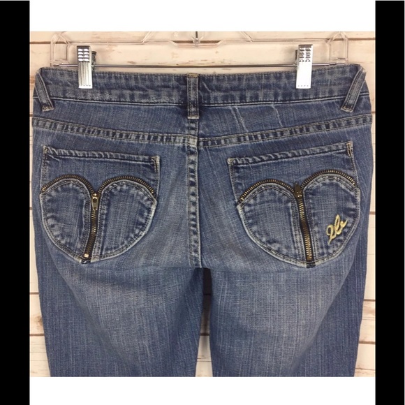 2b BEBE Womens Distressed Skinny Stretch Jean Sz28 - Picture 7 of 8