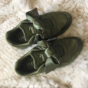 Fenty Puma Satin Bow Sneaker