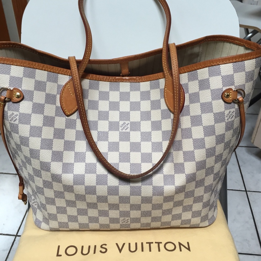 Louis Vuitton Damier Azur Neverfull MM