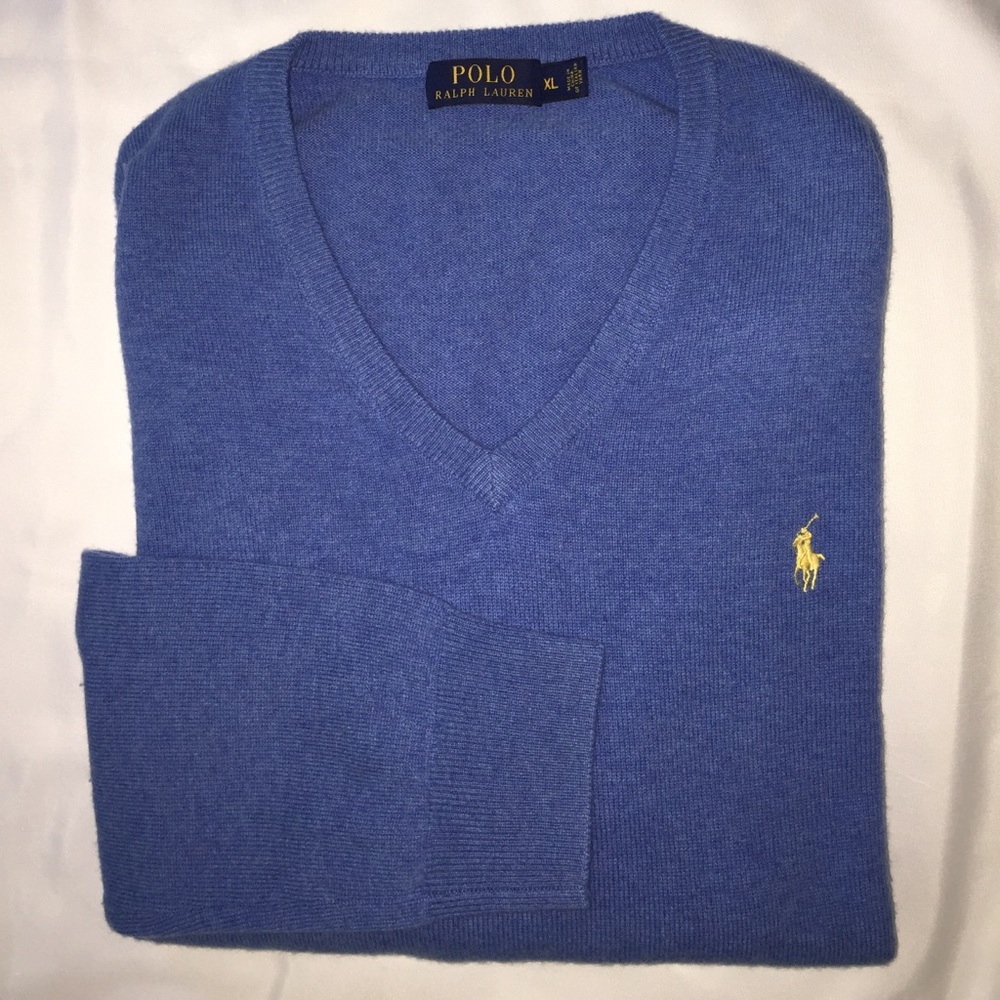 POLO Ralph Lauren VNeck Wool Sweater