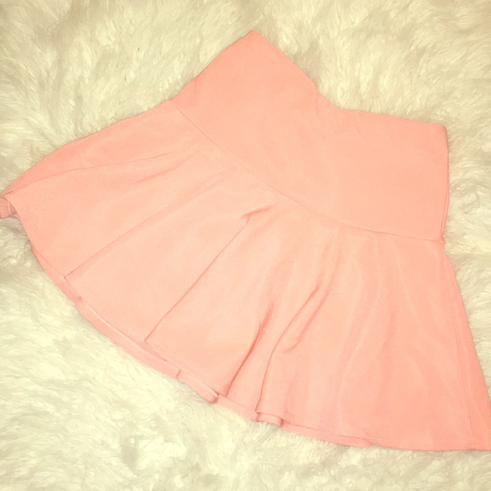 Pink Skater Skirt