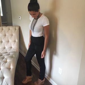 Black BCBG Silk Joggers🖤