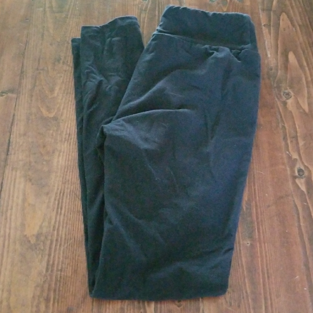 Black one size lularoe leggings
