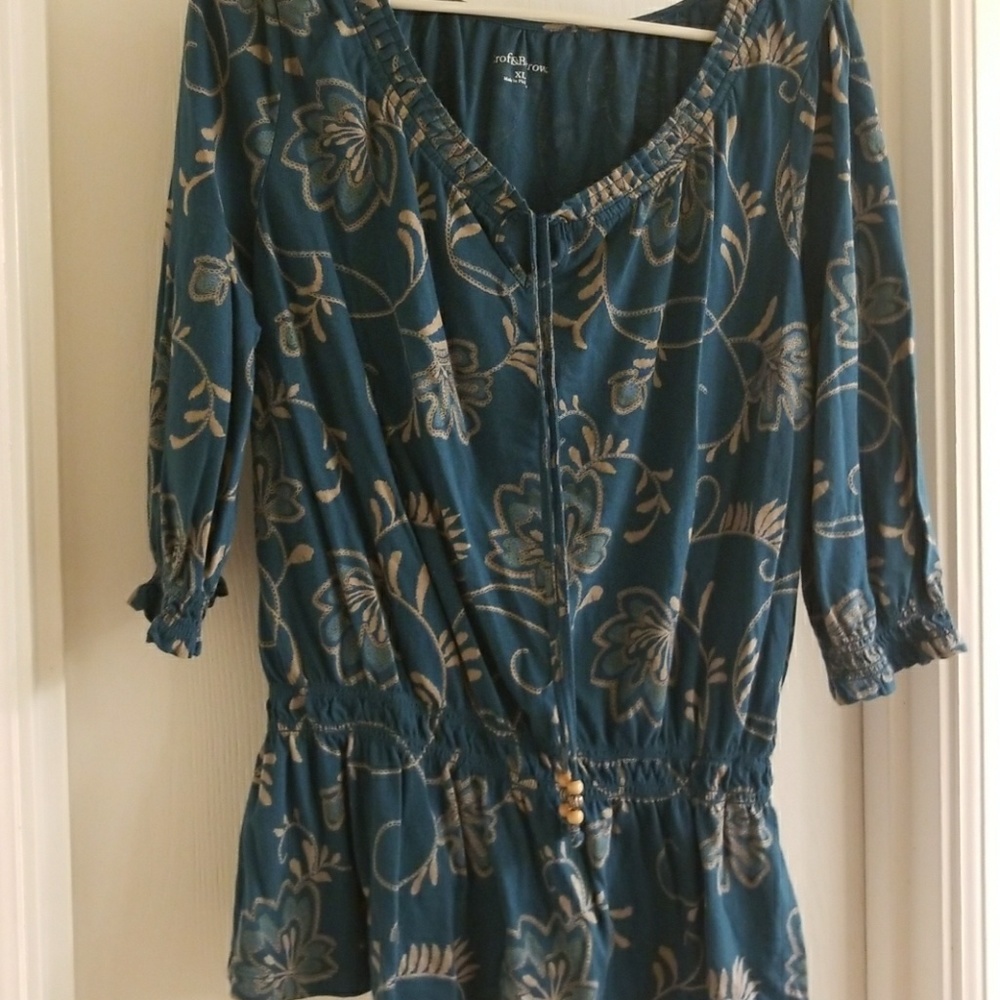 Beautiful print top